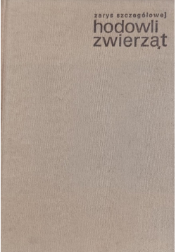 Zarys szczegółowej hodowli zwierząt