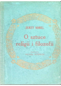 O sztuce religii i filozofii 1913 r.