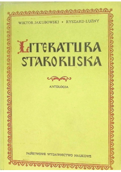 Literatura staroruska Antologia
