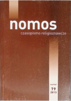 Nomos czasopismo religioznawcze  79 / 13