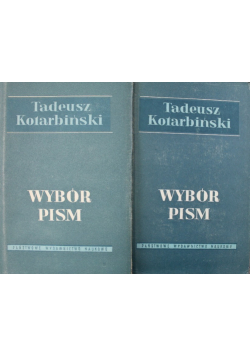 Wybór pism Tom 1 i 2