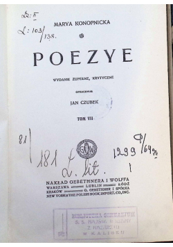 Poezye Tom VIII 1912 r.