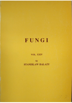 Fungi vol XXIV