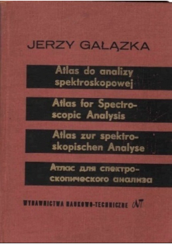Atlas do analizy spektroskopowej