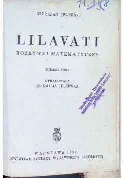 Lilavati Rozrywki matematyczne