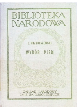 Przybyszewski Wybór pism