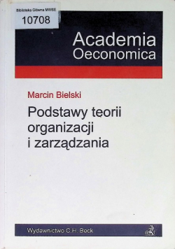 Podstawy teorii organizacji i zarządzania