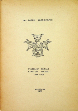 Symbolika odznak kawalerii