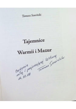 Tajemnice Warmii i Mazur