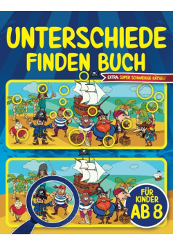 Unterschiede Finden Buch für Kinder ab 8