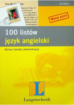 100 listów język angielski