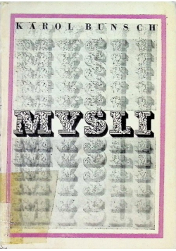 Bunsch Myśli