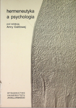 Hermeneutyka a psychologia