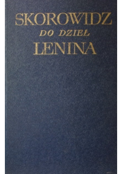 Skorowidz do dzieł Lenina