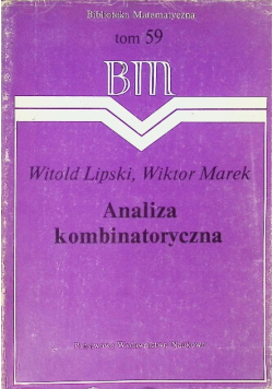 Analiza kombinatoryczna Tom 59