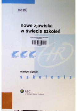 Nowe zjawiska w świecie szkoleń