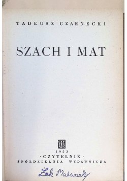 Szach i mat