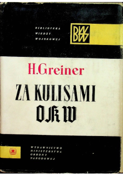 Za kulisami OKW