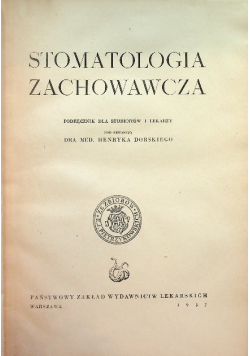 Stomatologia zachowawcza