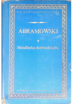 Metafizyka  doświadczalna