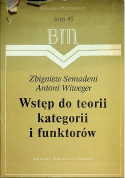 Wstęp do teorii kategorii i funktorów