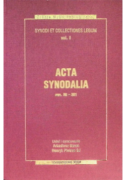 Acta synodalia