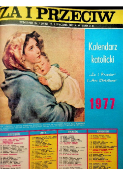 Tygodnik Za i przeciw Nr 1 do 52 / 77