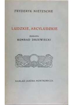 Ludzie arcyludzie Tom I