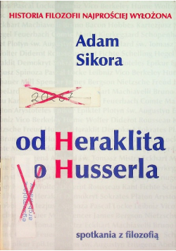 Od Heraklita do Husserla