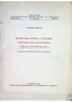 Bismarckowska ustawa antysocjalistyczna