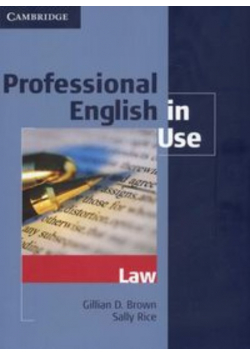 Professional English in Use Law