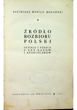 Źródło rozbioru Polski 1935 r.