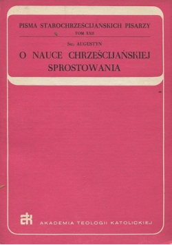 O nauce chrześcijańskiej sprostowania Tom XXII