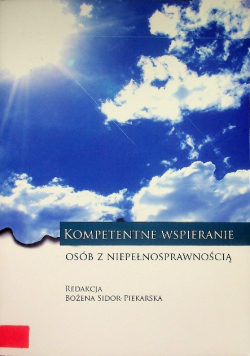 Kompetentne wspieranie osób z niepełnosprawnością