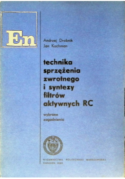 Technika Sprzężenia Zwrotnego I Syntezy Filtrów aktywnych rc