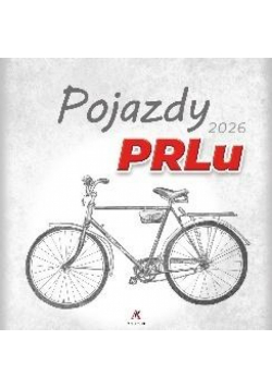 Kalendarz 2026 wieloplanszowy 33x33cm Pojazdy PRLu