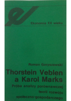 Thorstein Veblen a Karol Marks