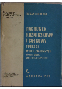 Rachunek różniczkowy i całkowy