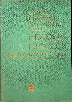 Historia filozofii współczesnej