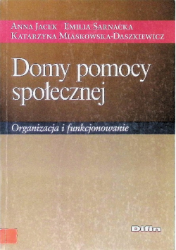 Domy pomocy społecznej