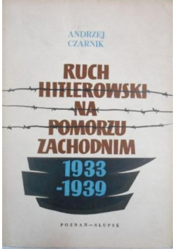 Ruch hitlerowski na Pomorzu Zachodnim 1933 -1939