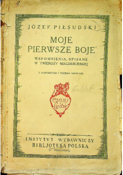 Moje pierwsze boje 1925 r.