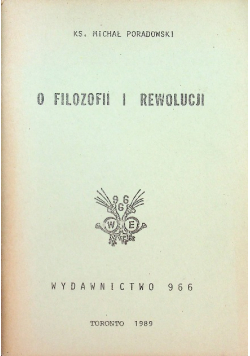 O filozofii i rewolucji
