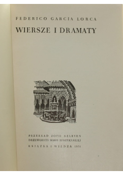 Wiersze i dramaty