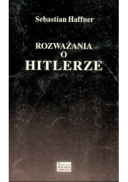 Rozważania o hitlerze