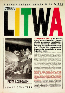 Historia Państw Świata w XX wieku Litwa