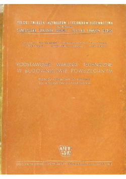 Podstawowe warunki techniczne w budownictwie