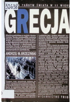 Historia Państw Świata w XX wieku Grecja
