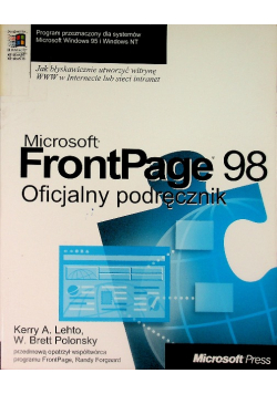 Micrisoft FrontPage 98 oficjalny podręcznik