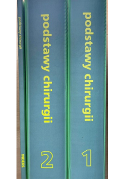 Podstawy chirurgii podręcznik dla lekarzy Tom 1 i 2, indeks